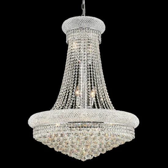 Esszimmer-Größe Suspension Lustre LED Luxus Französisch Empire Gold Kristall Kronleuchter Beleuchtung Moderne Kristall Hängeleuchte